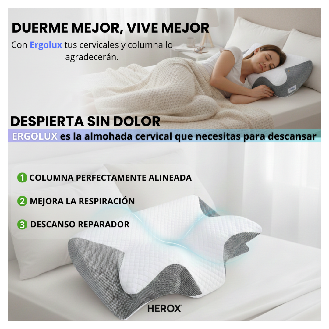 Almohada Cervical Ergolux