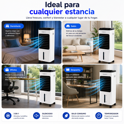 ClimaZen Pro™ | 3 en 1 Portátil