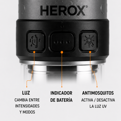 Linterna Lumex Camp Pro Antimosquitos