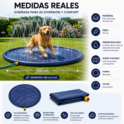 Piscina mascotas AquaPaws Pro™