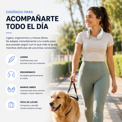 AirFlow Pro™ Ventilador Portátil