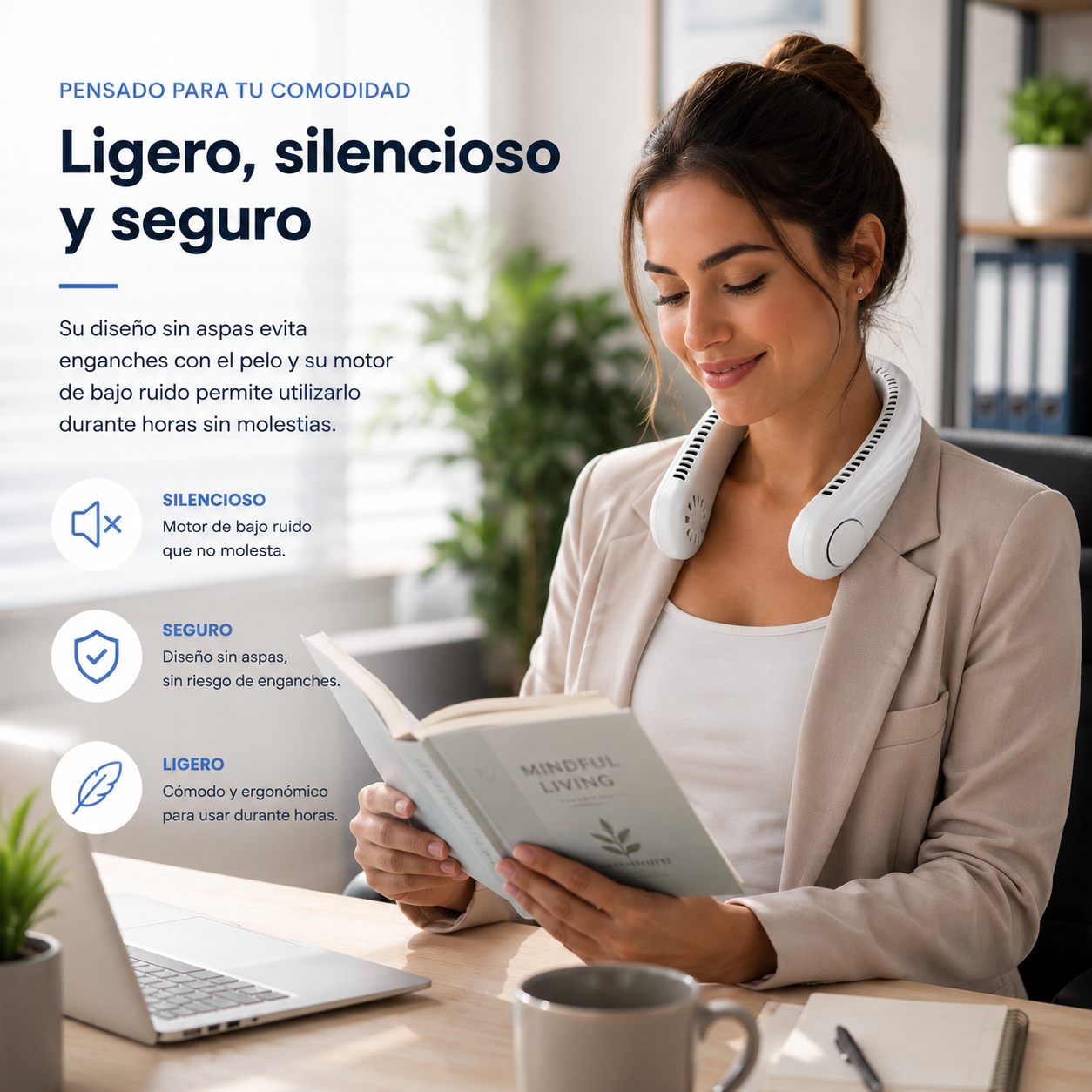 AirFlow Pro™ Ventilador Portátil