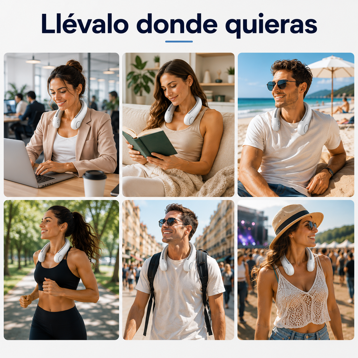 AirFlow Pro™ Ventilador Portátil