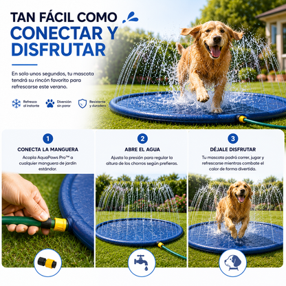 Piscina mascotas AquaPaws Pro™