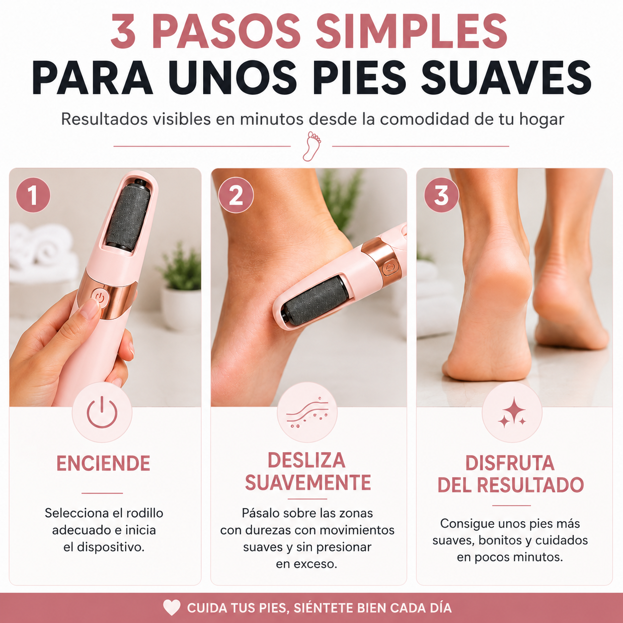 Lima Eléctrica SilkFeet Pro™