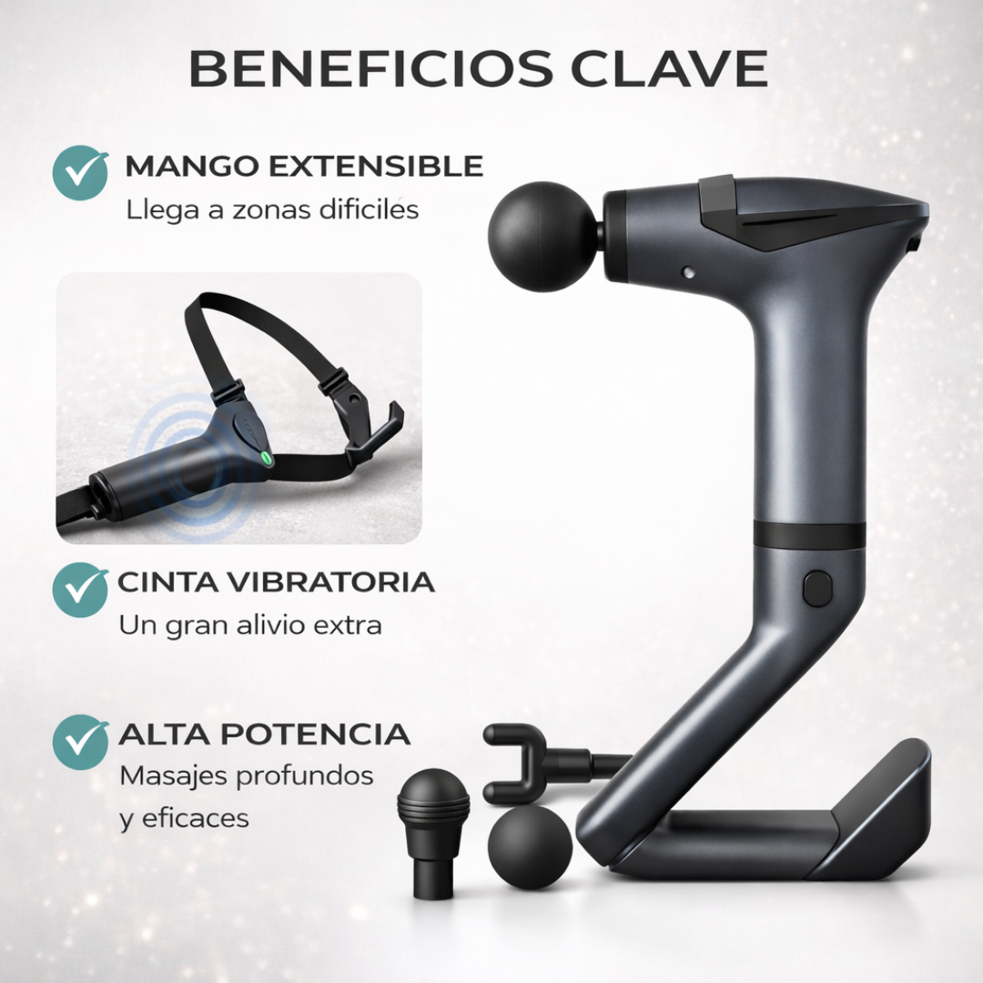 Masajeador Multifunción MuscleX Pro