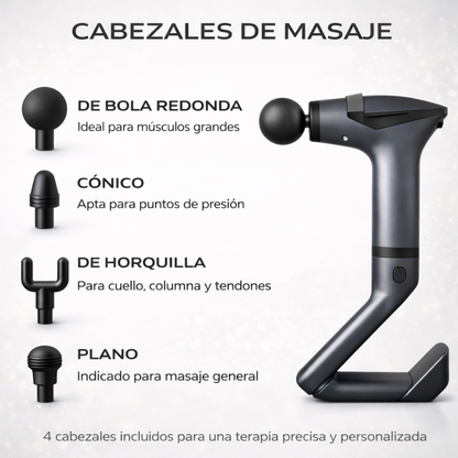 Masajeador Multifunción MuscleX Pro