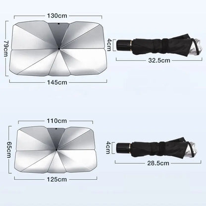 SunShield Pro™ Parasol coche