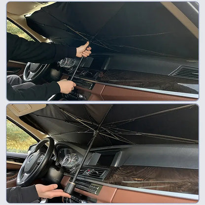 SunShield Pro™ Parasol coche
